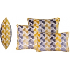 Solar Mustard Cushion (Three Sizes Available) by WhiteMeadow