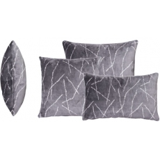 Cartago Charcoal Cushion (Three Sizes Available) by WhiteMeadow
