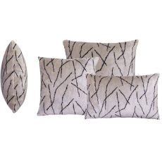 Cartago Taupe Cushion (Three Sizes Available) by WhiteMeadow