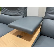 Optional Armrest Cover for Azure Table on 2.5 Seater Sofa by Himolla