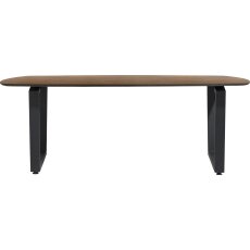 Livada 220 x 108cm Rounded Dining Table by Habufa Livada 220 x 108cm Rounded Dining Table by Habufa