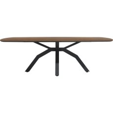 Livada 220 x 108cm Rounded Dining Table by Habufa