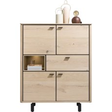 Livada 4 Door Highboard by Habufa Livada 4 Door Highboard by Habufa