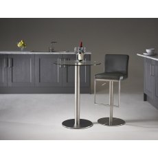 Helsinki 80 x 80cm Round Bar Table by HND