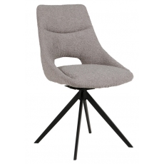 Barefoot Swivel Dining Chair (Grey) by Vida Living