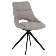 Barefoot Swivel Dining Chair (Grey) by Vida Living