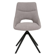 Barefoot Swivel Dining Chair (Grey) by Vida Living