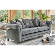 Lowry Grand Pillow Back Sofa by Alstons
