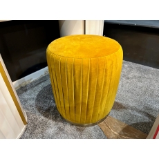 Lily Pleated Stool (Showroom Clearance)