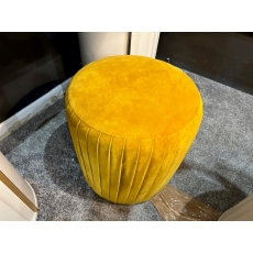 Lily Pleated Stool (Clearance Item)
