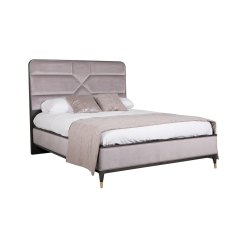 Leotta Kingsize 5ft Bedframe (Ebony) by Vida Living