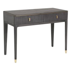 Leotta 2 Drawer Dressing Table (Ebony) by Vida Living