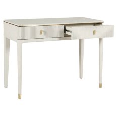 Leotta 2 Drawer Dressing Table (Stone) by Vida Living