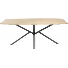 Home 190 x 110cm Rounded Dining Table by Habufa