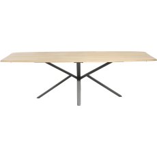 Home 250 x 110cm Rounded Dining Table by Habufa