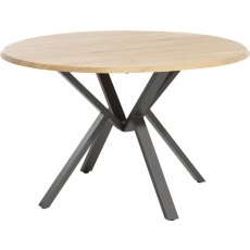 Home 125cm Round Dining Table by Habufa