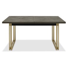 Athens Fumed Oak 4-6 Seater Extending Dining Table by Bentley Designs Athens Fumed Oak 4-6 Seater Extending Dining Table by Bentley Designs