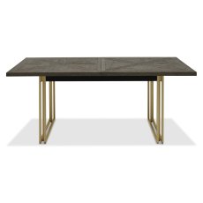 Athens Fumed Oak 6-8 Seater Extending Dining Table by Bentley Designs Athens Fumed Oak 6-8 Seater Extending Dining Table by Bentley Designs
