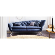 Glamour Highback Right Sofa (223cm) by 3C Candy