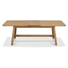 Regent Rustic Oak 4-6 Seater Extension Table by Bentley Designs