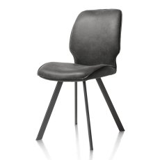 Semmi Dining Chair (Off Black) by Habufa