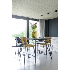 Tatum Bar Chair (Light Grey) by Habufa