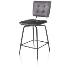 Manou Bar Chair (Anthracite) by Habufa Manou Bar Chair (Anthracite) by Habufa