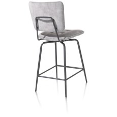 Manou Bar Chair (Light Grey) by Habufa