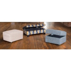 Emelia Legged Ottoman by Alstons