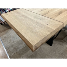 Reno 180-220 or 260cm Extending Dining Table ('X' Leg) by Bell & Stocchero