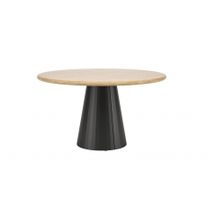 Arawood 140 x 140cm Round Dining Table (Natural) by Habufa