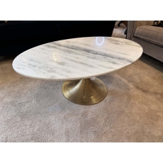 Marble & Gold Coffee Table (Showroom Clearance)