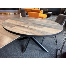 Avalox 150 x 120cm - Driftwood - Dining Table by Habufa (Showroom Clearance)
