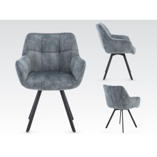Mila Dining Chair (Stone Blue) by Annaghmore