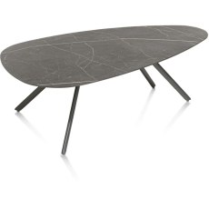 Minato 100 x 60cm Coffee Table (Onyx Finish) by Habufa