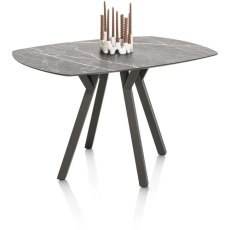 Minato 150 x 105cm Oval Bar Table (Light Grey Finish) by Habufa