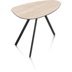 Minato 60 x 40cm Coffee Table (Light Oak Natural Finish) by Habufa