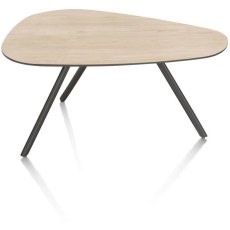 Minato 75 x 45cm Coffee Table (Light Oak Natural Finish) by Habufa