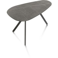 Minato 75 x 45cm Coffee Table (Onyx Finish) by Habufa