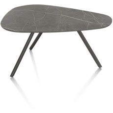 Minato 75 x 45cm Coffee Table (Onyx Finish) by Habufa