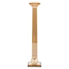 Candle holder Milou big Amber