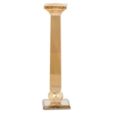 Candle holder Milou small Amber