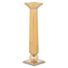 Candle holder Milou small Amber