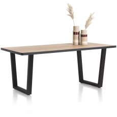 Avalox 230 x 98cm Fixed Dining Table by Habufa Avalox 230 x 98cm Fixed Dining Table by Habufa