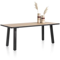 Avalox 230 x 98cm Fixed Dining Table by Habufa