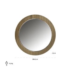 Ironville Mirror by Richmond Interiors