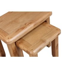 Queensbury Oak Nest of Tables