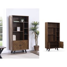 Sierra Large Bookcase with 2 Doors
