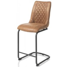 Armin Bar Chair (Cognac) by Habufa