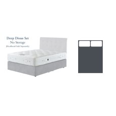 Ruby Mattress & True Edge Deep Divan Set by Harrison Spinks